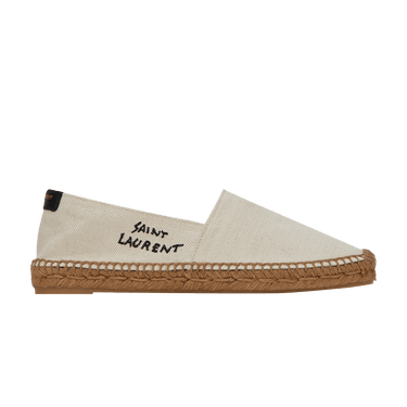 スニーカー Saint Laurent ESPADRILLE (6059511P210 9380) Buy Saint Laurent Embroidered Espadrille 'Natural Beige