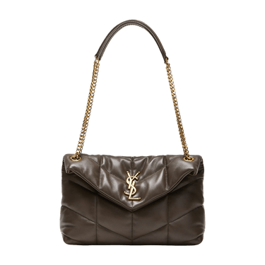 Saint Laurent Puffer Small Chain Bag 'Light Musk'