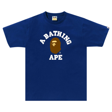 BAPE College Tee 'Blue'
