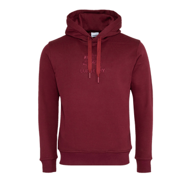 Burberry hoodie shop mens bordeaux