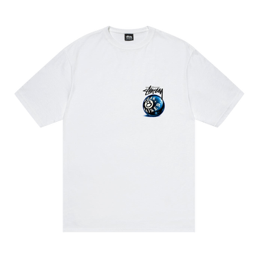 Buy Stussy x Born X Raised 8 Ball Tee 'White' - 3903852 WHIT | GOAT