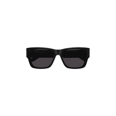 Balenciaga Rectangular Frame Sunglasses 'Black'