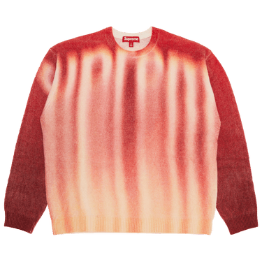 Size xl Supreme Blurred Logo Sweater 'Red'