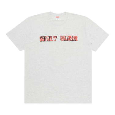 Buy Supreme Holy War Tee 'Ash Grey' - FW23T44 ASH GREY | GOAT