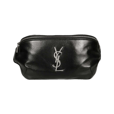 Saint Laurent Monogram Leather Belt Bag 'Black'