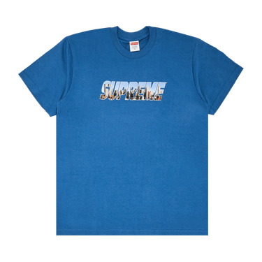 Buy Supreme Gotham Tee 'Faded Blue' - FW23T11 FADED BLUE | GOAT