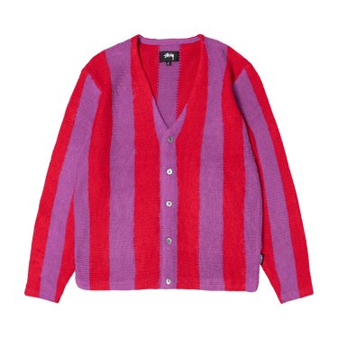 STUSSY ステューシー VERTICAL STRIPE CARDIGAN Stussy Vertical Stripe Cardigan | Urban Outfitters