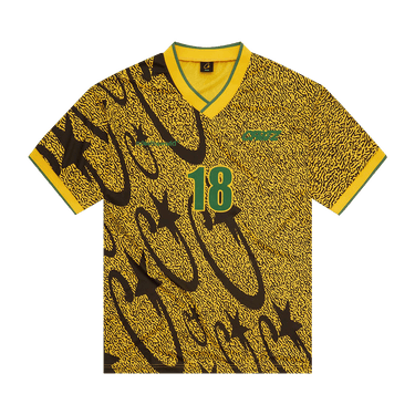 シャツ Corteiz Club Football Jersey - Yellow 1273303_00.png.png