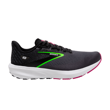 Brooks Wmns Launch 10 'Black Green'