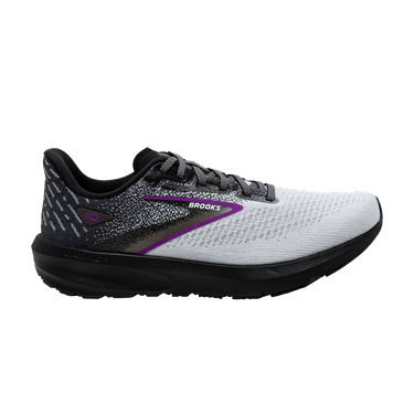 Brooks Wmns Launch 10 Wide 'Black Violet'