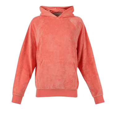 Fear of God Essentials Velour Hoodie 'Coral'