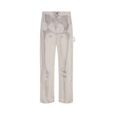 Off-White Body Scan Denim Over Carpenter Jeans 'White'