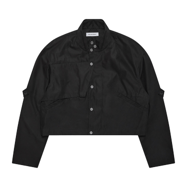 Buy Kiko Kostadinov Meno Cropped Jacket 'Black' - KKAW23J04 31