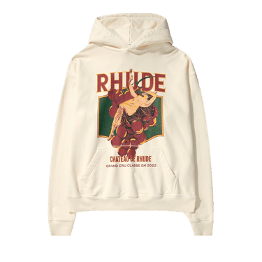 Rhude Chateau De Rhude Hoodie 'Vintage White'