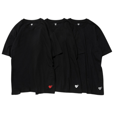Human Made T-Shirt (3 Pack) 'Black'
