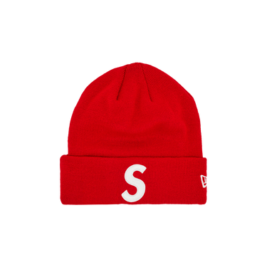 Buy Supreme x New Era S Logo Beanie 'Red' - FW23BN42 RED | GOAT IT