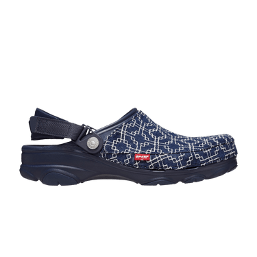 Levi's x Crocs Classic All-Terrain Clog 'Sashiko - Navy'