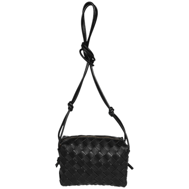 Bottega Veneta Loop Mini Shoulder Bag 'Black/Gold'
