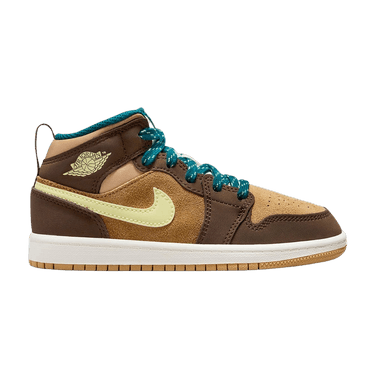 Air Jordan 1 Mid SE PS 'Cacao Wow'