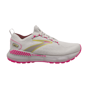 Buy Brooks Wmns Glycerin StealthFit GTS 20 'Grey Yellow Pink