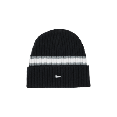 Buy Supreme Stripe Cashmere Beanie 'Black' - FW23BN72 BLACK | GOAT