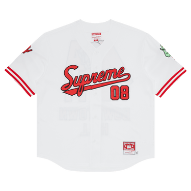 Buy Supreme x Mitchell & Ness Downtown Hell Baseball Jersey Buy Supreme x Mitchell & Ness Downtown Hell Baseball Jersey