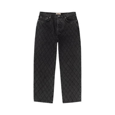 Buy Stussy Big Ol' Jean Quilted Denim 'Black' - 116635 BLAC