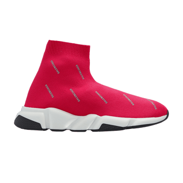Buy Balenciaga Speed Sneaker Kids 'Allover Logo - Pink