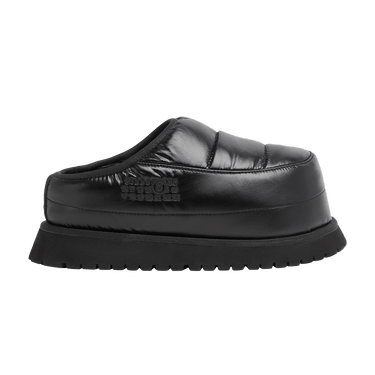 ★決算特価商品★ Maison MM6 Buy Margiela 'Black Slippers Ski Après Wmns サンダル
