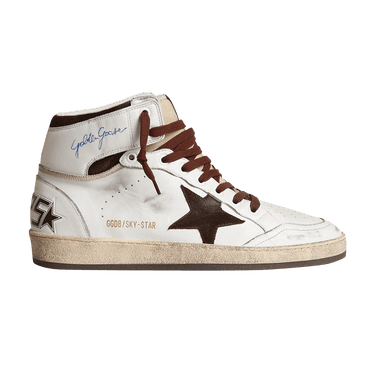 Golden Goose Sky Star High 'White Chocolate Brown'