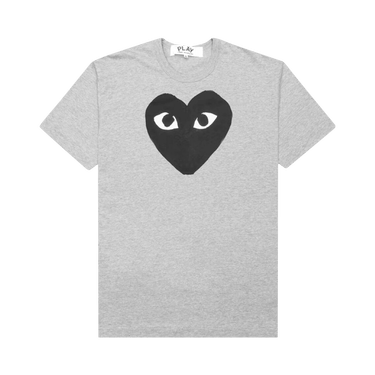 Buy Comme des Garçons PLAY Heart T-Shirt 'Grey' - AZ T084