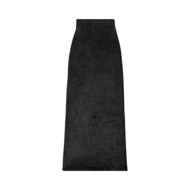 BALENCIAGA｜SKIRTS (751375 TOV10 1000) BALENCIAGA: velvet skirt - Black | Balenciaga skirt