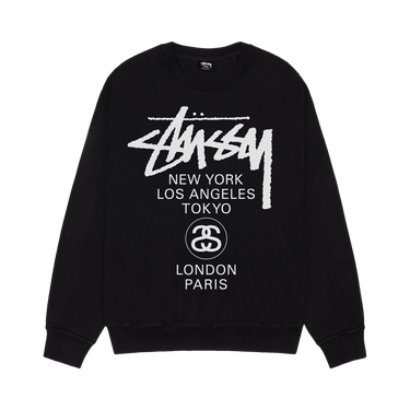 Stussy World Tour Crew 'Black'