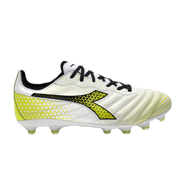 Diadora Brasil Elite GR LT LP12 'White Fluorescent Yellow'