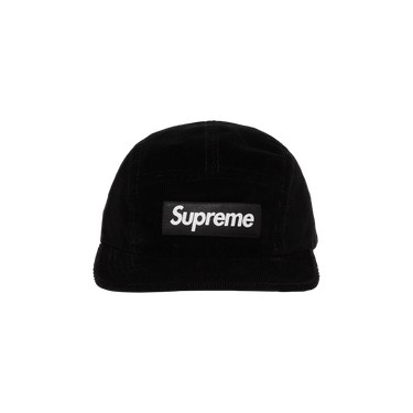 Buy Supreme Corduroy Camp Cap 'Black' - SS22H115 BLACK | GOAT CA