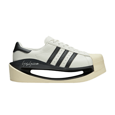 スニーカー Y-3 | GENDO SUPERSTAR OFF WHITE/BLACK/EASY YELLOW IG2936 Y 3 Gendo Superstar 'Off White Black' - Adidas - IG2936