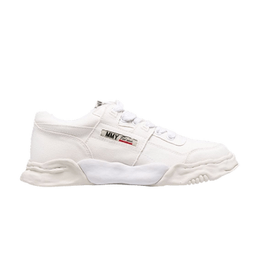 Maison Mihara Yasuhiro Parker OG Sole Cow Canvas Low 'White'