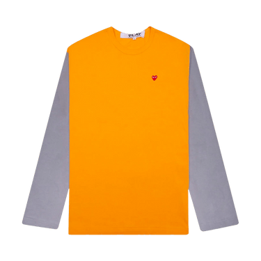 Comme des Garçons PLAY Bi-Color T-Shirt 'Yellow/Grey'
