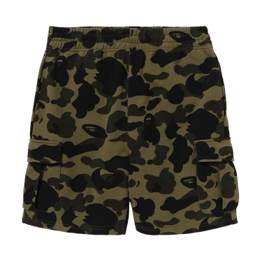 BAPE 1st Camo 6 Pocket Sweatshorts 'Green'