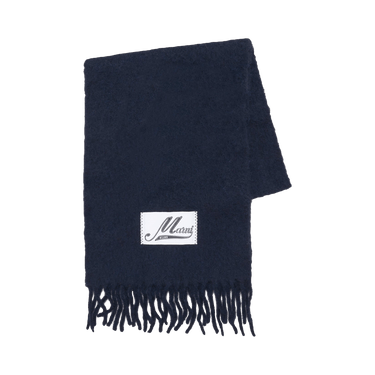 Buy Marni Brushed Alpaca Scarf 'Blue' - ASZC0005A0 UTW918 Buy Marni Brushed Alpaca Scarf 'Blue' - ASZC0005A0 UTW918