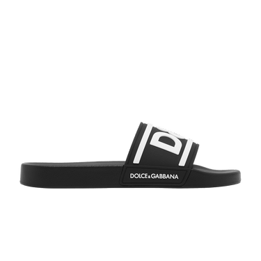 Dolce & Gabbana D&G ドルガバ サンダル 黒/白 サイズ43 Buy Dolce & Gabbana Slides 'DG Logo - Black White' - CS2072