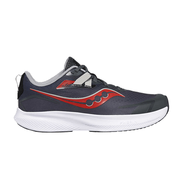 Saucony Ride 15 Big Kid 'Grey Red'