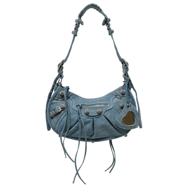 Balenciaga Le Cagole Small Shoulder Bag 'Blue'