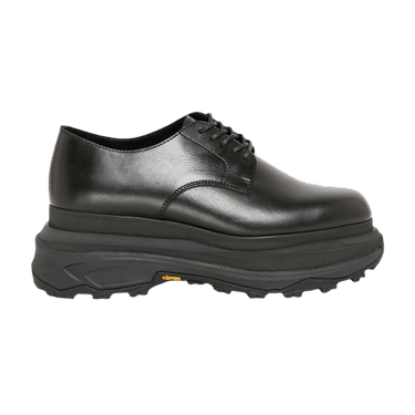 Buy Sacai Oxford Shoes 'Black' - 23 03226M 001 | GOAT