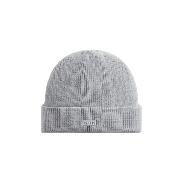 Buy Kith Classic Beanie 'Light Heather Grey' - KHM050484 002