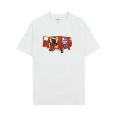 Pleasures Beer Van T-Shirt 'White'