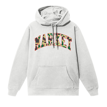 Market Reverse Duck Camo Hoodie 'Heather Grey'