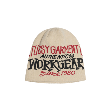 Stüssy - Workgear Print Skullcap - (Bone)