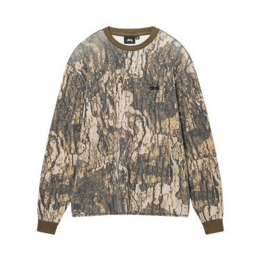 トップス stussy camo thermal Raglan Thermal LS Crew – Woodland Camo | Tops & Shirts | Stüssy