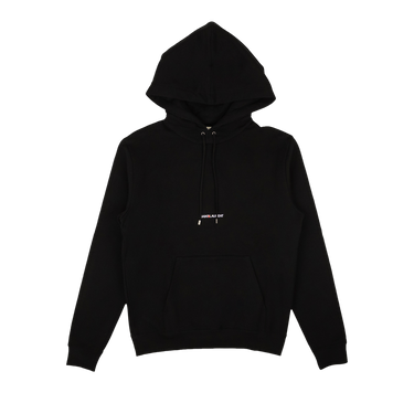 Saint laurent clearance archive logo hoodie